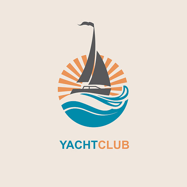 ヨットアイコン画像 - sailboat silhouette captain recreational boat点のイラスト素材／クリップアート素材／マンガ素材／アイコン素材