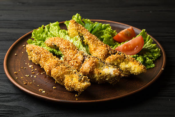 istock Tasty baked fish on plate 635910976