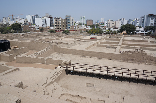 Wakapukjana Ruins in Lima, Peru