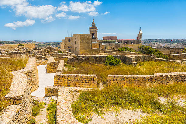 Citadel in Victoria, on the island of Gozo in Malta.