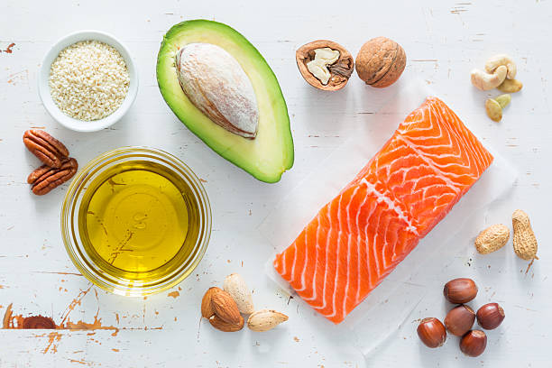 istock Selection of good fat saurces 635916702