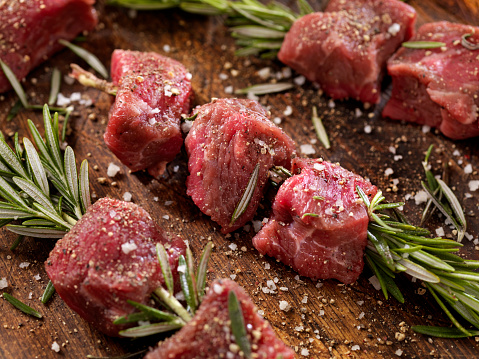 BBQ, Beef, Rosemary Skewers-Photographed on a Hasselblad H3D11-39 megapixel Camera System