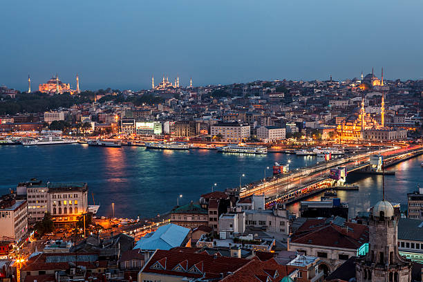 istock Landscape view of Istanbul, Turkey 635928324