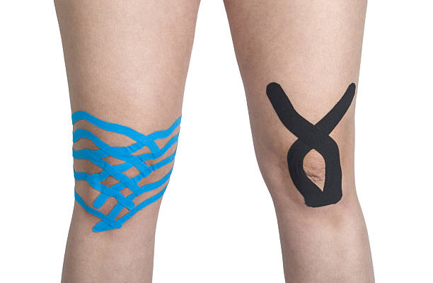 istock Lymphatic knee technique,  The 