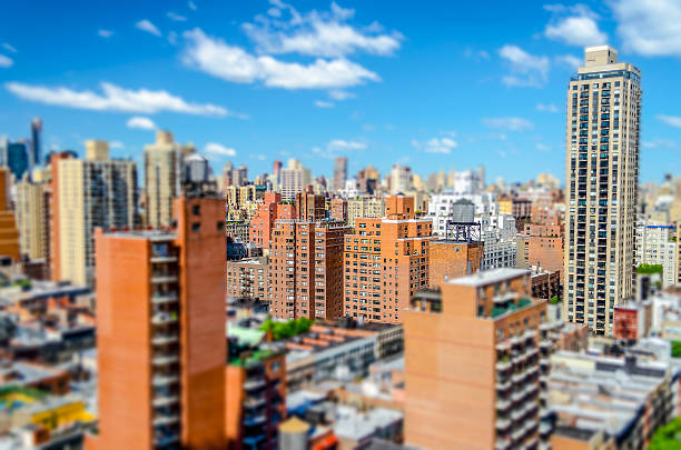 istock View of Upper East Side, New York. Tilt-shift effect applied 635935998
