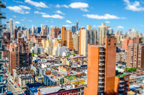 istock View of Upper East Side, New York. Tilt-shift effect applied 635936018