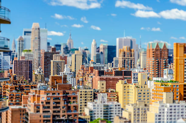 istock View of Upper East Side, New York. Tilt-shift effect applied 635936036