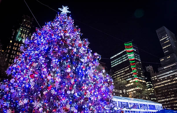 istock Bryant Park Tree and Skyscrapers 635936066