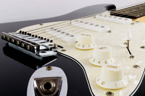 istock Electric Guitar's Dials Up Close 635938222