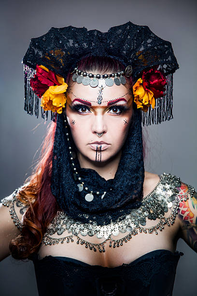 Beautiful Warrior Goddess Fashion Model