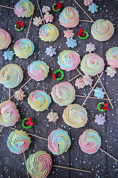 istock Red Sweet Lollipop For Children On White Background 635943430