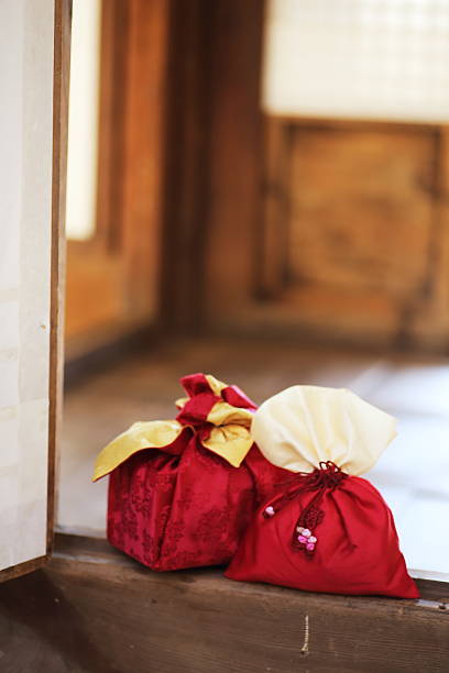 istock korean traditional packaging and a lucky bag 635950858