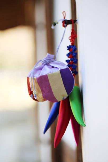istock Korean Traditional Props,ornament and lucky bag 635953744