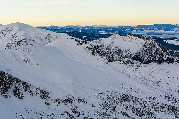 istock Winter morning in the mountains. 635960584