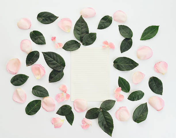 real rose petals in circuit  on white background