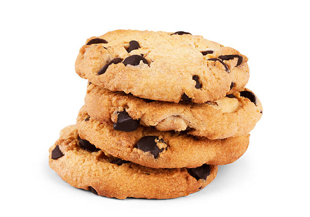 istock Extreme close-up image of chocolate chips cookies 635961522