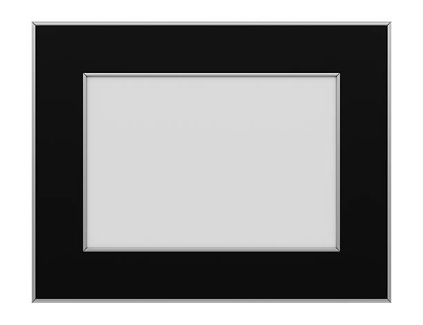istock black photo frame isolated on white background 635964266