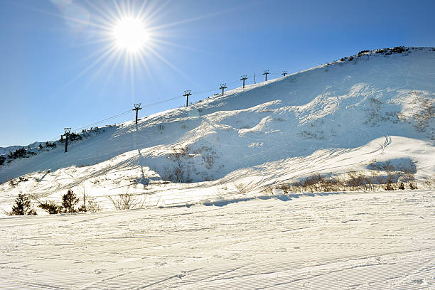 istock Hakuba mountain range in afternoon early winter 635964868