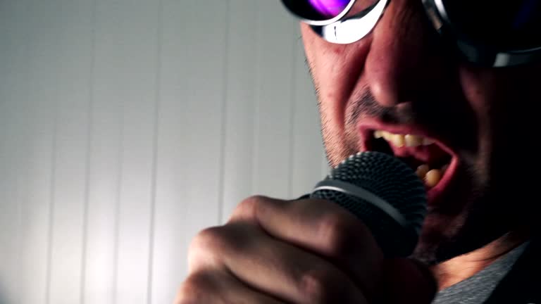 Yelling Microphone 270+ Man Yelling Into Microphone Stock Videos and Royalty-Free Footage ...