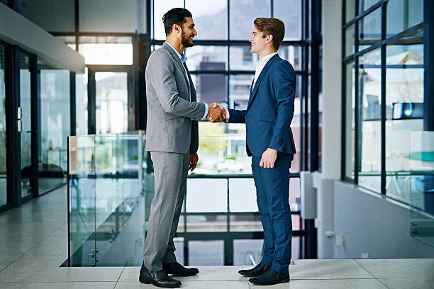 istock Here's to a prosperous partnership together 635974562