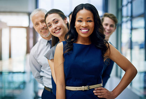 istock We're all committed team players in this company 635975464