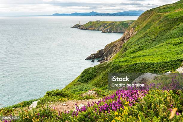 Baily Lighthouse In Howth Peninsula Co Dublin Republik Ire Stockfoto und mehr Bilder von Dublin - Irland