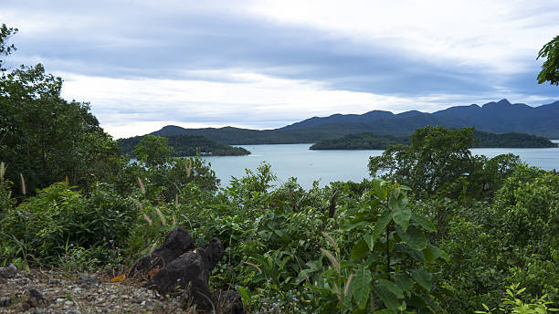 View to Islands stock photo