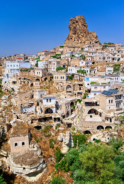 istock Ortahisar cave town, Cappadocia, Turkey 635991342