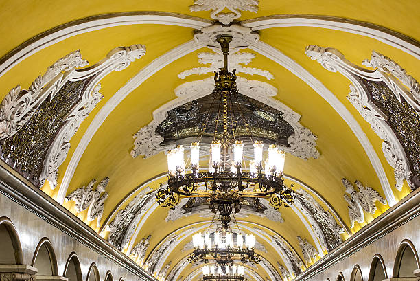 Interior of Moscow Underground