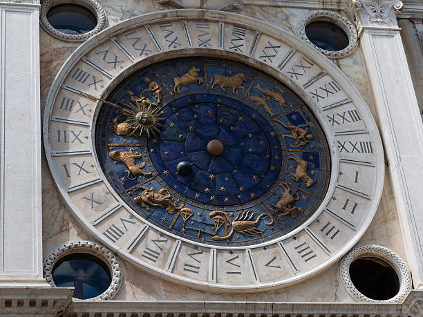 istock Astronomical Clock Tower St. Mark's Square in Venice - Italy 635994114