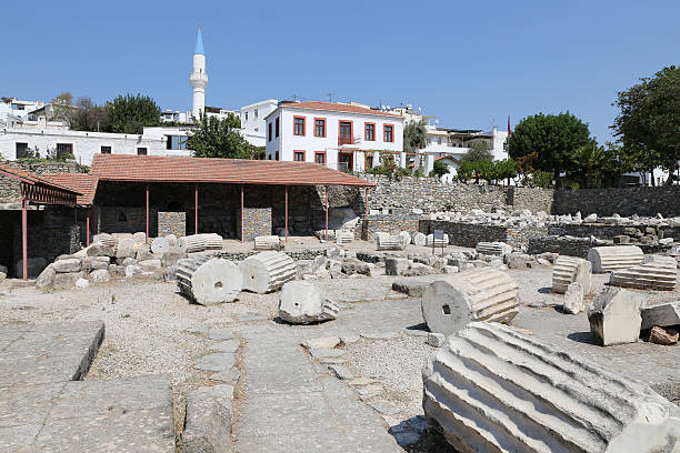 istock Mausoleum at Halicarnassus in Bodrum, Turkey 635998064