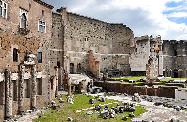 istock Imperial forum of Emperor Augustus. Rome, Italy 635999566