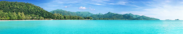istock Beautiful tropical Thailand island panoramic 636001412