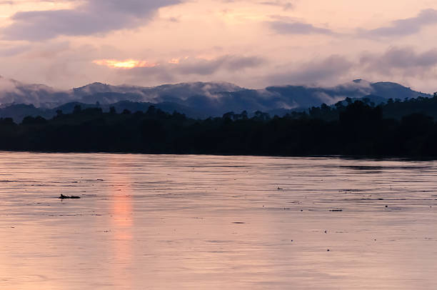 istock Scenic of twilight time at river 636001634