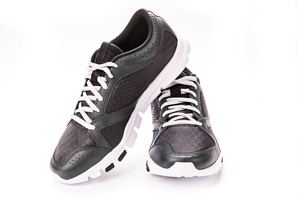 istock Sport shoes isolated on white background 636002284