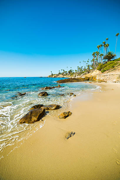 istock golden sand in Laguna Beach 636006242