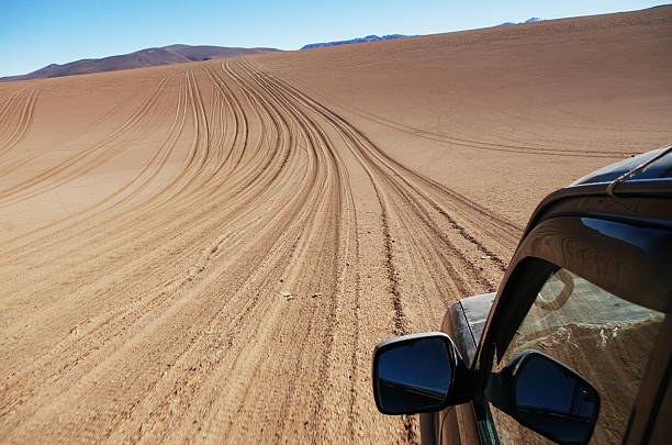 istock Driving in the Bolivian desert 636011940
