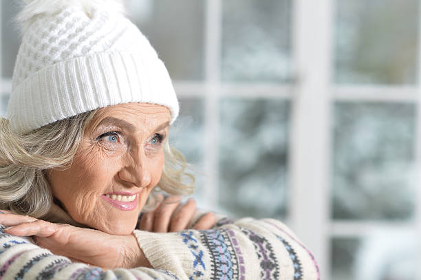 istock Smiling senior woman 636013206