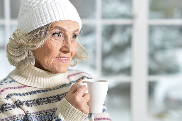 Smiling senior woman