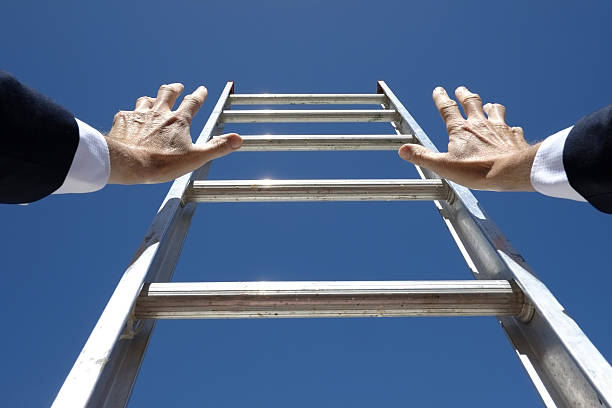 istock Climbing the corporate ladder 636022672