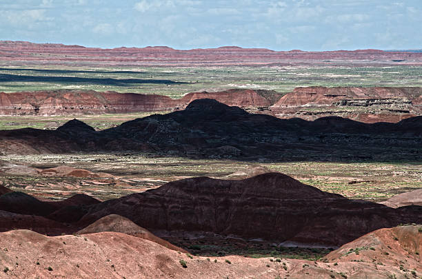 istock Clouds Change the Landscape at Petrified Forest Nationa 636037256
