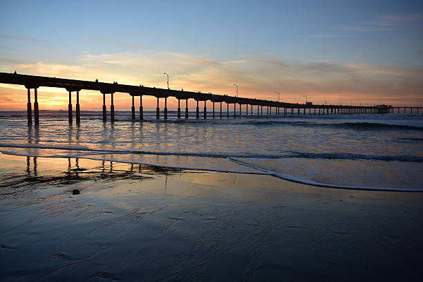 istock Sunset at Ocean Beach Pier CA 636041974