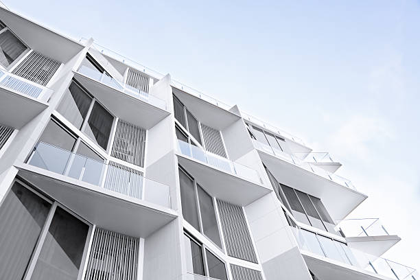 istock White apartment houses 636051724