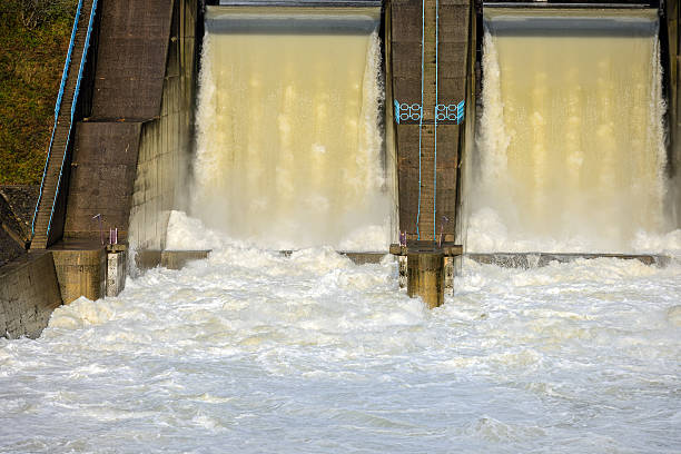 istock Hydroelectric Power Plant at Isonzo River, Slovenia 636063562