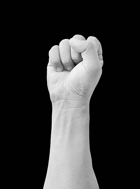 istock Punch fist of a man, 636072458