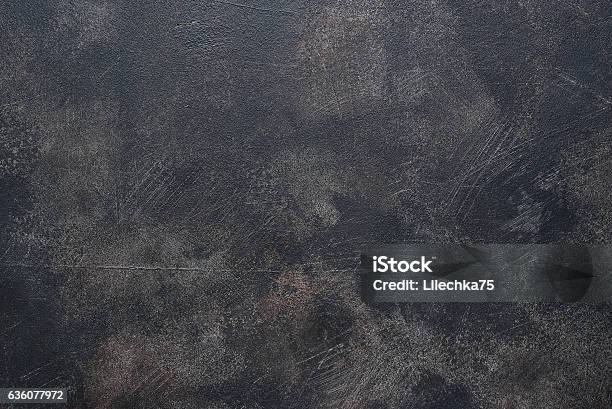 Old Dark Rusty Metal Pan Stock Photo - Download Image Now - Textured, Textured Effect, Backgrounds