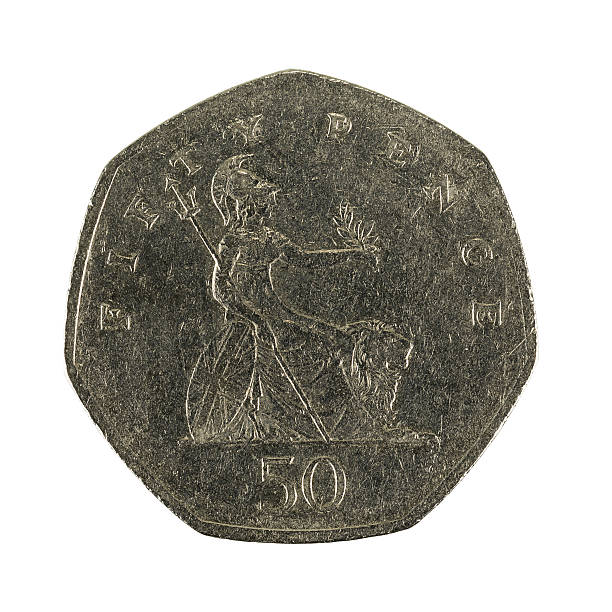 istock fifty british pence coin (1997) isolated on white background 636082500