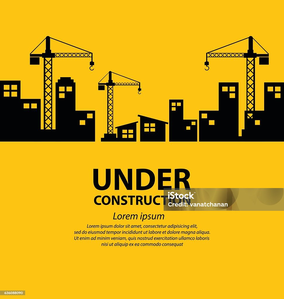 Dưới Hình Ảnh Minh Họa Vector Nền Xây Dựng Hình minh họa Sẵn có ...