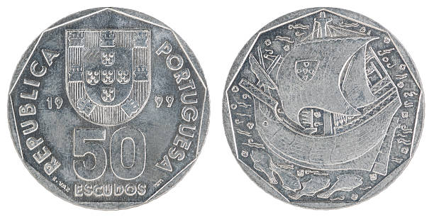 istock Portuguese escudo coin 636095570
