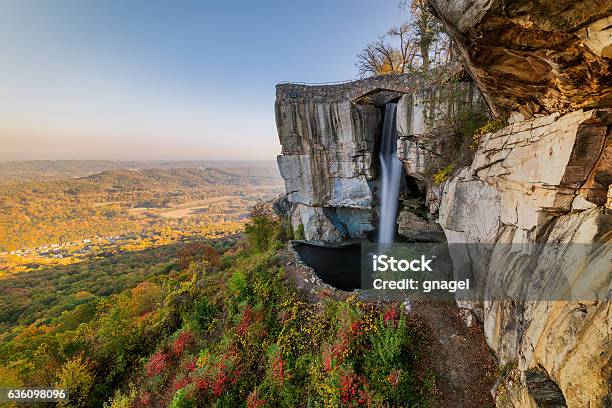 High Falls Stock Photo - Download Image Now - Chattanooga, Tennessee, Autumn